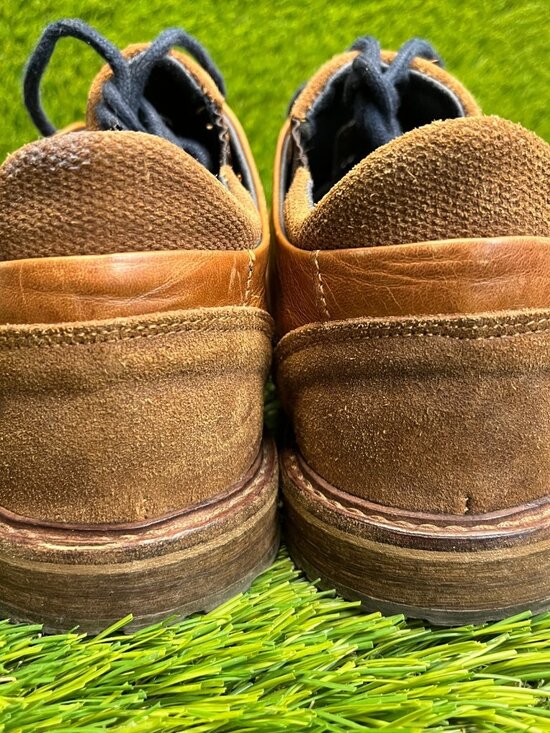 Bullboxer Brandyn Mens Size 10 Brown Casual Classic Leather Lace Up Oxford Shoes